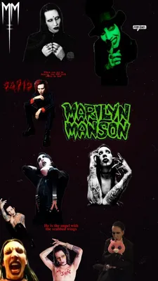 Marilyn Manson: Эксклюзивные обои для телефона