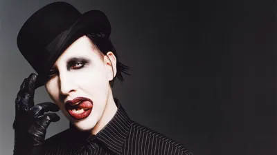 Скачивай обои Marilyn Manson: Разные размеры и форматы