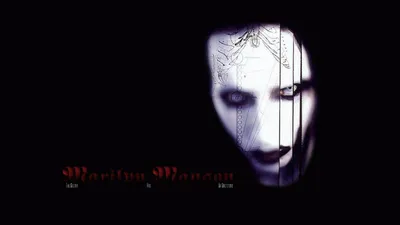 Обои на телефон с фото Marilyn Manson: Выбирай размер