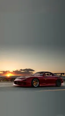 Обои для Android с изображением Mazda rx7: выбирайте размер экрана