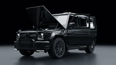 Mercedes Benz AMG G55: Классические обои для рабочего стола