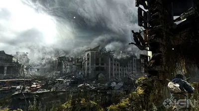 Фон Metro Last Light в PNG для рабочего стола