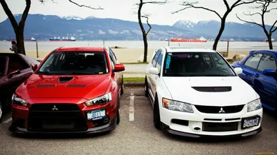 Mitsubishi Lancer Evolution 9: лучшие фото для твоего iPhone