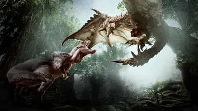 Фон Monster Hunter: World для Android в формате jpg