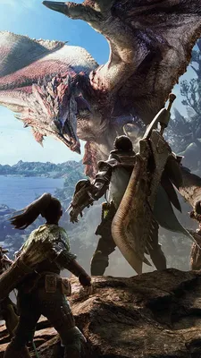 Фото Monster Hunter: World в png качестве для Windows