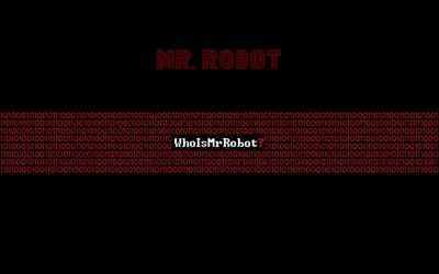 Скачать фон Mr Robot в формате PNG