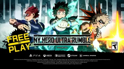 Скачать бесплатно обои my hero ultra rumble для Android