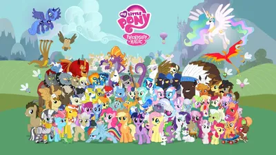 Фон My Little Pony в формате png для Android