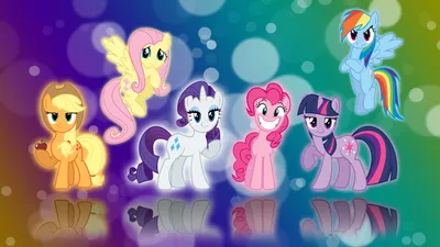 Обои My Little Pony для телефона с возможностью выбора качества