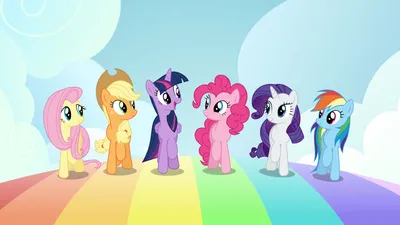 Обои My Little Pony для Android в формате png