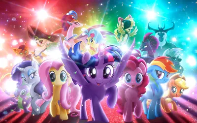 Обои My Little Pony для iPhone в формате png