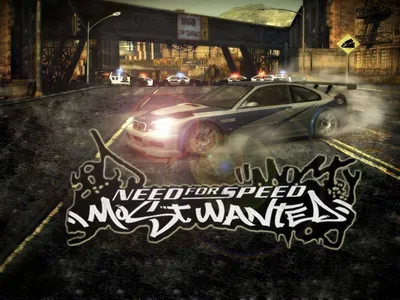 Need for Speed Most Wanted 2005: Обои для рабочего стола в хорошем качестве