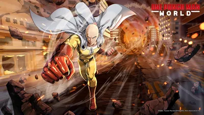 One Punch Man: обои с главным героем Сайтом