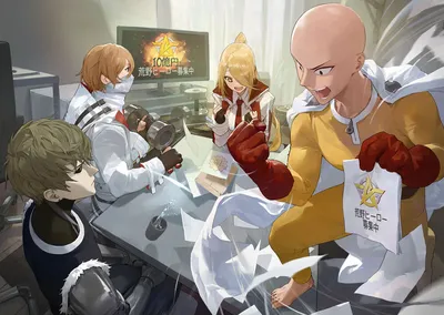 Самые лучшие фото One Punch Man в формате jpg