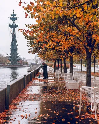 Фото на рабочий стол с Осенью в городе