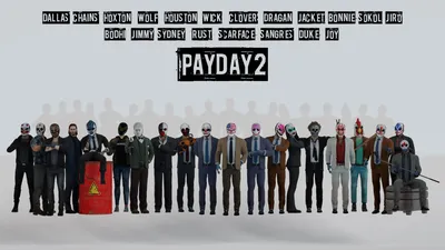 Бесплатные обои Payday 2 для скачивания в любом формате