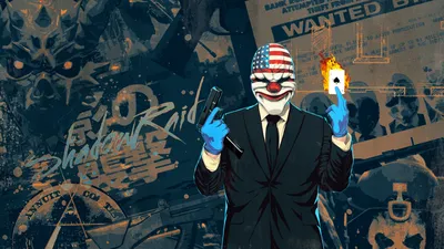 Выбери свой стиль: Payday 2 обои для iPhone и Android