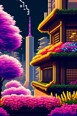 Фото Pixel art на телефон: Бесплатные обои в хорошем качестве