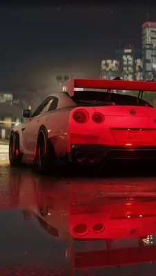 Обои Нисан GT-R35 для iPhone и Android: Бесплатно