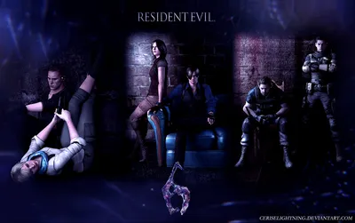 Обои Resident Evil на Android в формате png