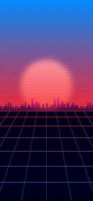 Retro wave обои на телефон: скачивай бесплатно и быстро