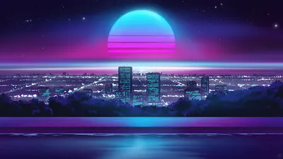 Обои Retro wave для iPhone: скачивай в любом формате