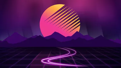 Retrowave обои на телефон: просто скачать и наслаждаться.