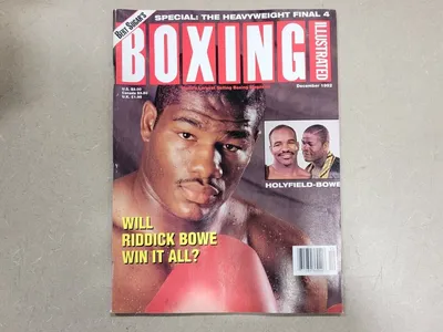 Риддик Боу Большой Папочка Херби Спрятал две старинные фотографии бокса 1995 года | eBay