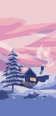 Самсунг зима: Красивые обои для iPhone и Android
