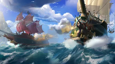 Обои Sea of Thieves в высоком разрешении для рабочего стола