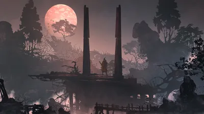 Обои Sekiro на рабочий стол: скачать JPG