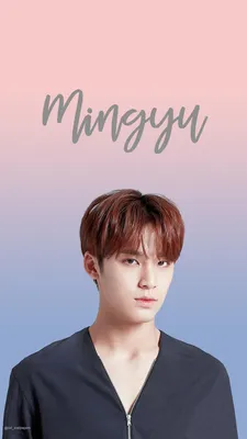 Seventeen mingyu: Уникальные обои для iPhone и Android