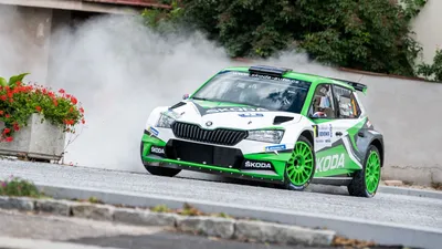 Skoda fabia rally обои