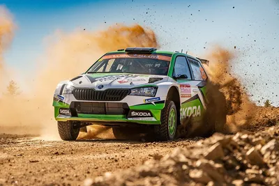 Windows пользователи, наслаждайтесь стильными обоями Skoda Fabia Rally