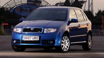 Skoda Fabia RS: Фото для iPhone в формате WebP