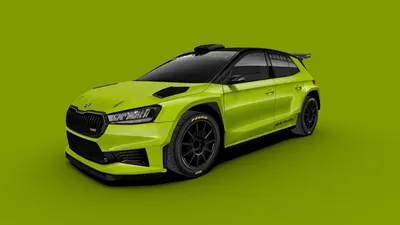 Skoda Fabia RS: Обои на iPhone в WebP