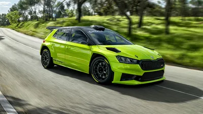 Скачать бесплатно обои Skoda Fabia RS в WebP