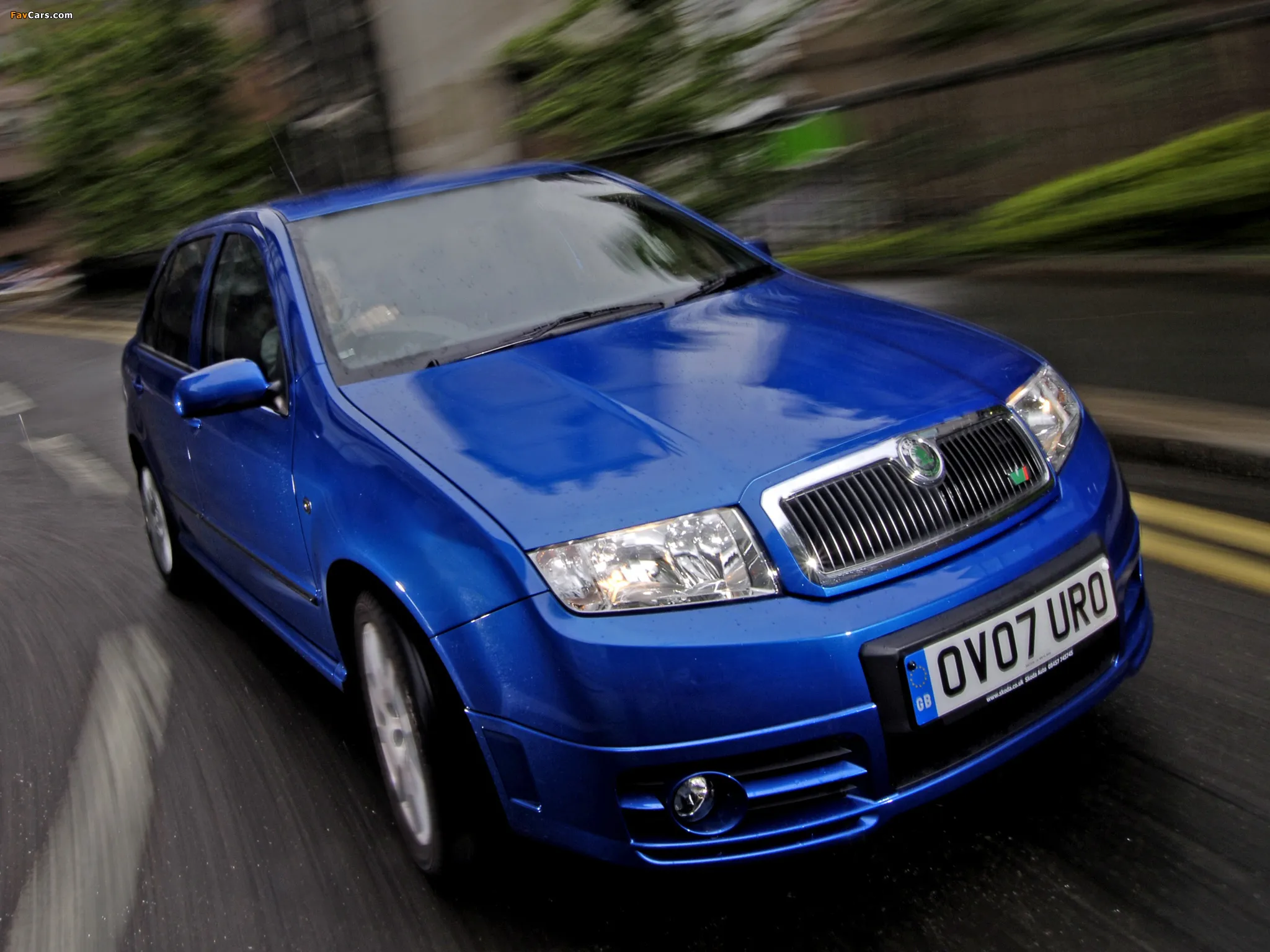 Шкода VRS Fabia 2