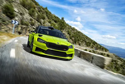 Обои Skoda Fabia RS на телефон: формат WebP