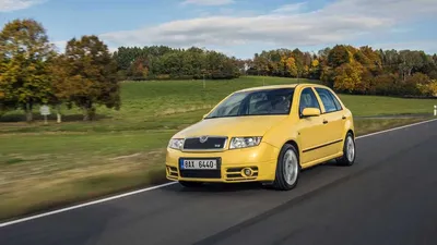 Фон Skoda Fabia RS для рабочего стола: WebP