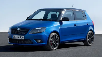 Скачать бесплатно фото Skoda Fabia RS: обои в формате PNG