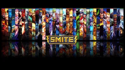 Смешанные обои Smite на телефон в формате WebP