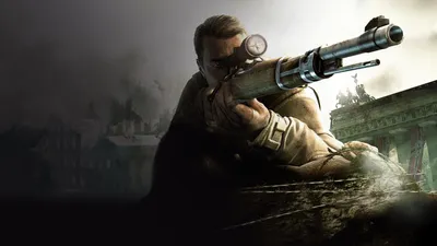 Экшн фото обои на телефон Sniper Elite V2