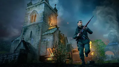 Обои на телефон Sniper Elite V2 в webp формате