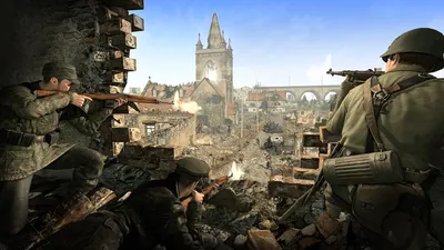 Фото с игры Sniper Elite V2 для iPhone бесплатно