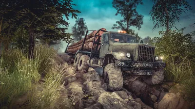 Фото приключений: Обои Spintires MudRunner в WebP формате