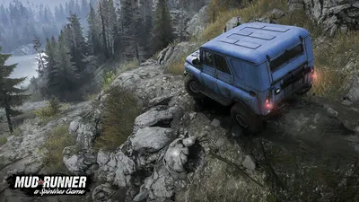 Свежий взгляд на приключения: Обои Spintires MudRunner в PNG