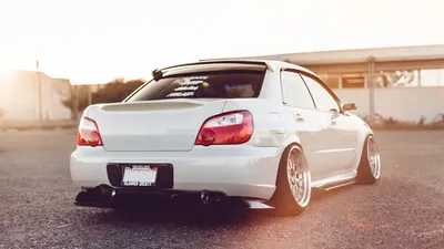 Stanced Subaru в стиле stance: Обои для iPhone и Android