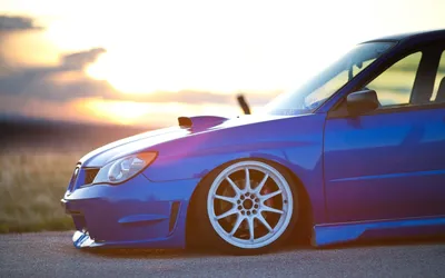 Stanced Subaru в WebP: Технологичные обои для современных устройств