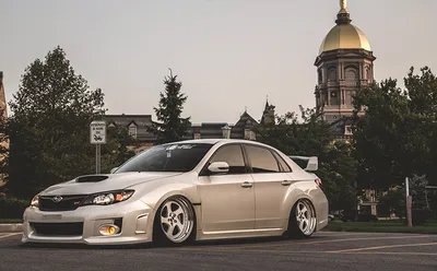 Stanced Subaru в стиле: Обои на телефон и фон для рабочего стола